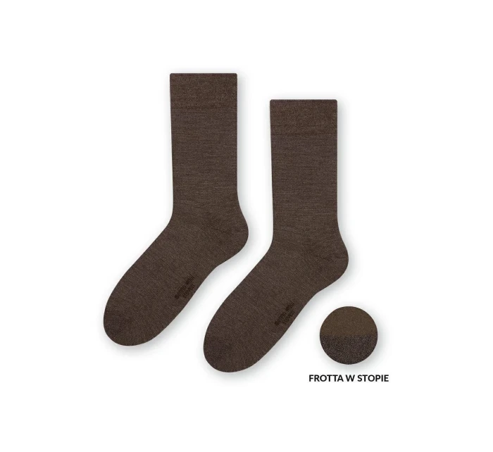 Dámské žebrované ponožky model 16327067 Merino - Steven Dámské žebrované ponožky model 16327067 Merino - Steven