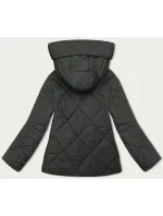 Dámská bunda v army barvě pro přechodné období model 21246655 - J.STYLE
