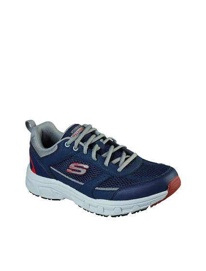 Buty męskie  granatowe model 21460427 - Skechers