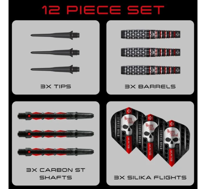 Šípky RYAN SEARLE SERIES 3 90% softip Šípky RYAN SEARLE SERIES 3 90% softip