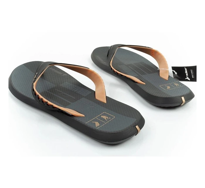 Sportovní obuv pánské model 22115546 Prime pohodlné žabky černé - Rider