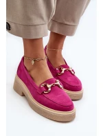 Semišové Dámské Mokasíny S Ozdobou model 21652588 - Zazoo