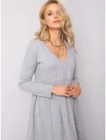 Šaty RV SK 6008.19X šedá Šaty RV SK 6008.19X šedá