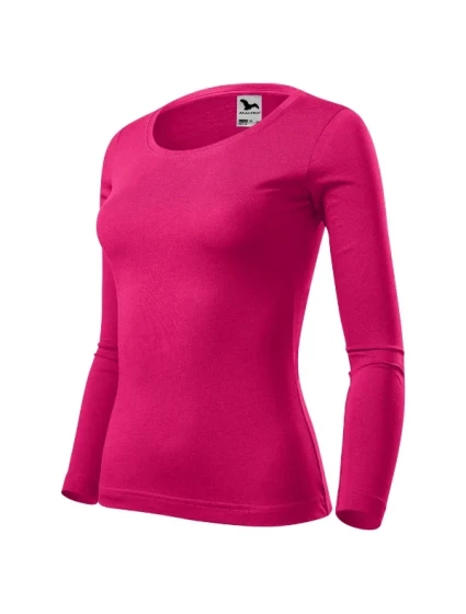 Dámske tričko Fit-T LS malinové