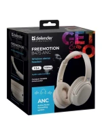 DEFENDER BLUETOOTH SLÚCHADLÁ DO UŠÍ FREEMOTION B475 ANC BEIGE 63475