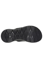 Dámske šľapky Skechers GO WALK FLEX SANDAL IMPRESSED 141420 BKGY