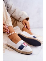Dámské slipon espadrilky Big Star model 21580397 bílá a tmavě modrá - Big Star Shoes