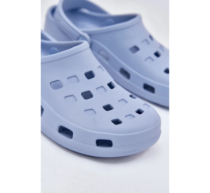 Klapki Damskie Piankowe LEMIGO 806 Niebieskie