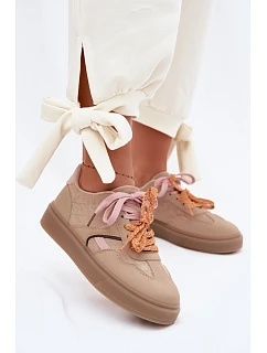 Dámské Tenisky S Světle Hnědé model 22095307 - Boto