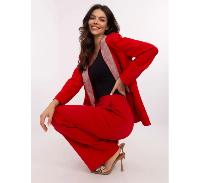 Nohavice LK SP 509755.04 červená Nohavice LK SP 509755.04 červená