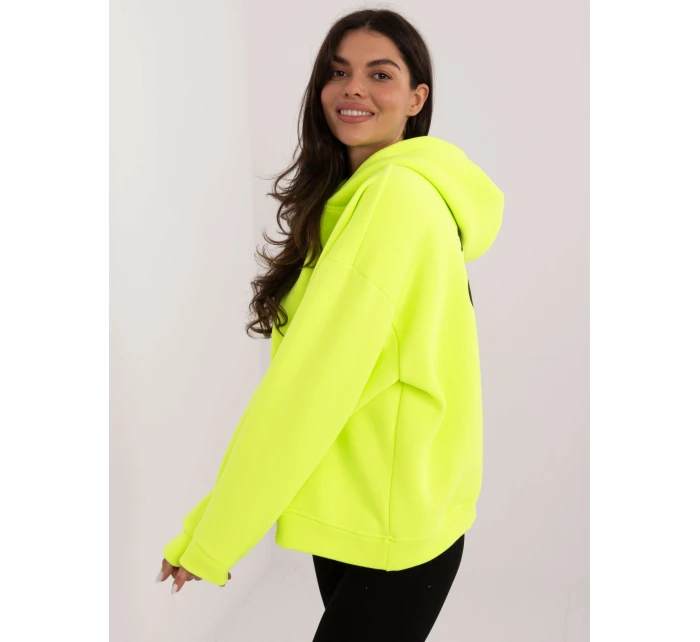 Mikina MJ BL H2503.70 fluo yellow Mikina MJ BL H2503.70 fluo yellow