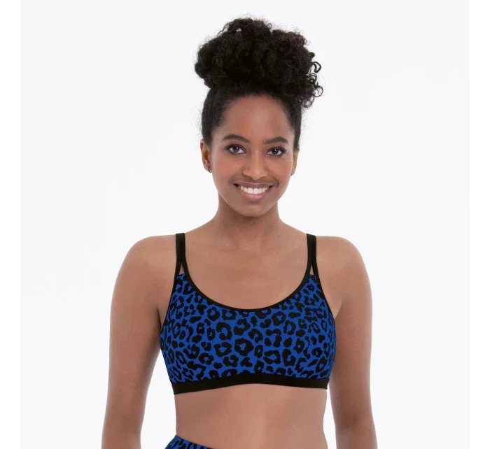 Dámsky Style Alia Top horný diel plaviek 6541-1 389 Kráľovská modrá s čiernou - Anita