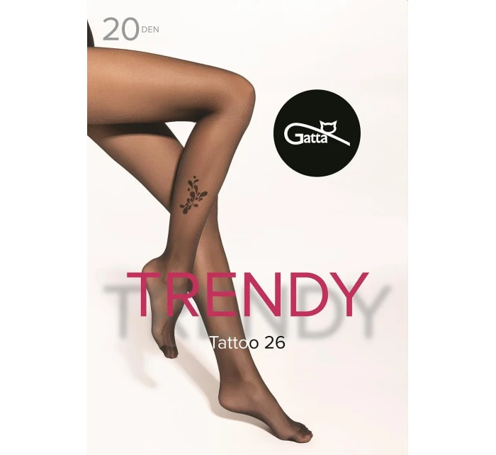 Punčocháče Trendy Tattoo model 20942788 20 den 24 - Gatta