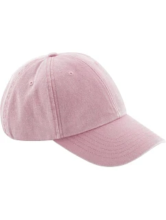 B Dětská 6 panelová nízkoprofilová kšiltovka 53. vintage pink model 22452893 - Beechfield
