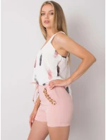 Šortky DHJ SN model 17363446 světle růžová - FPrice