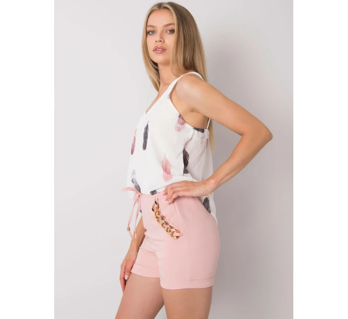 Šortky DHJ SN model 17363446 světle růžová - FPrice