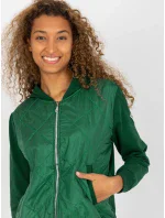 Dámska mikina RV BL 8226.11X tmavo zelená