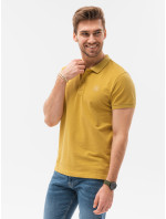 Ombre Polo tričká S1374 Žltá