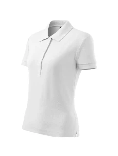 Bavlnené polo tričko Heavy white