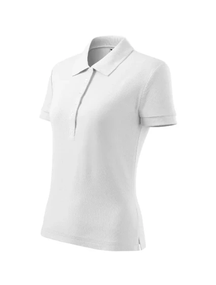 Bavlnené polo tričko Heavy white