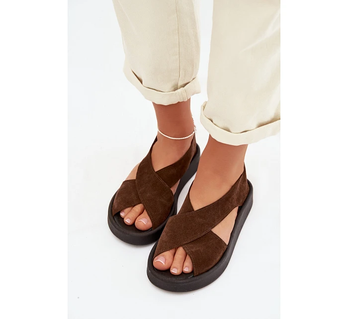 Sandále model 226327 Krok vo veľkom štýle