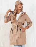 Dámska prechodná bunda CIVIT beige FashionStreet TY4215