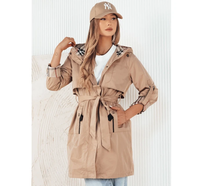 Dámska prechodná bunda CIVIT beige FashionStreet TY4215