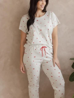 Pyžamo model 22017069 Adele kr/r SXL W26 - Taro