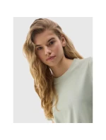 Dámske hladké tričko z organickej bavlny 4F