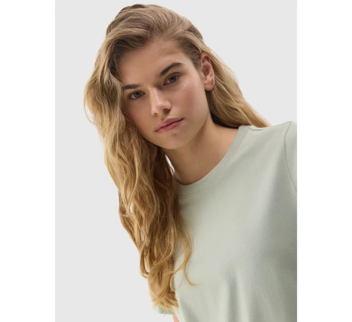 Dámske hladké tričko z organickej bavlny 4F