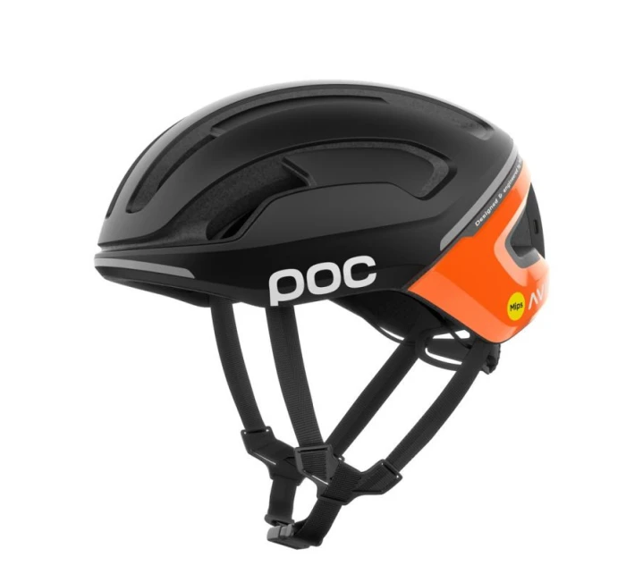 POC Omne Beacon MIPS cestná prilba - apatite navy/fluo orange matt veľkosť: s