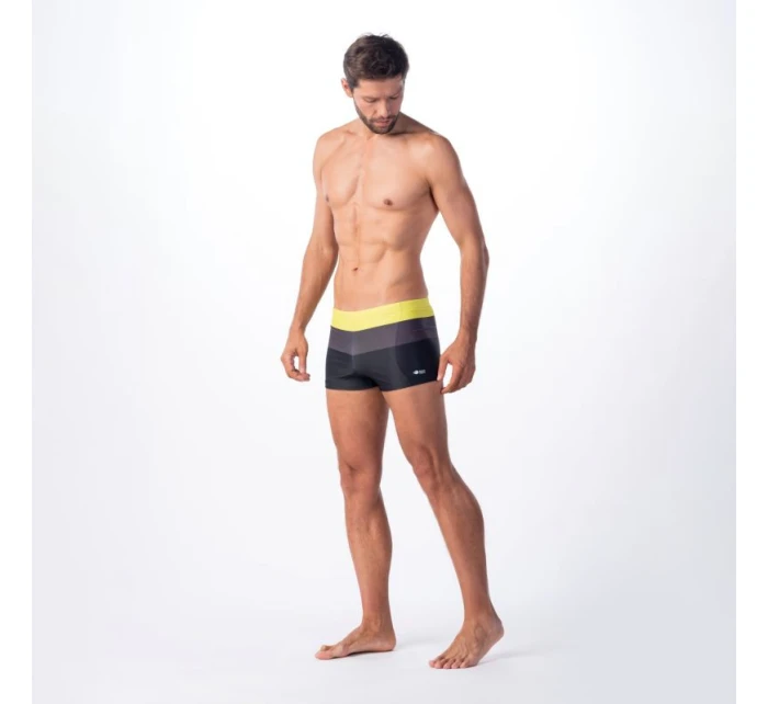 Pánské plavkové boxerky Stripe M model 18026678 - AquaWave