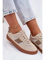 Dámské tenisky Big Star TT274759 Béžové