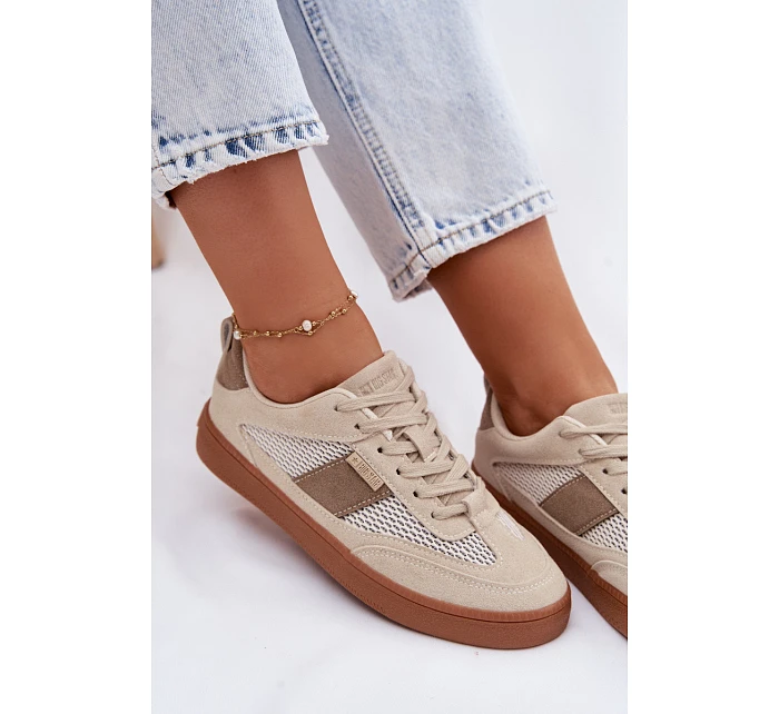 Dámské tenisky Big Star TT274759 Béžové