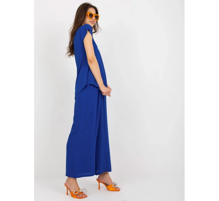 Halenka model 18454124 kobaltově modrá - FPrice Halenka model 18454124 kobaltově modrá - FPrice