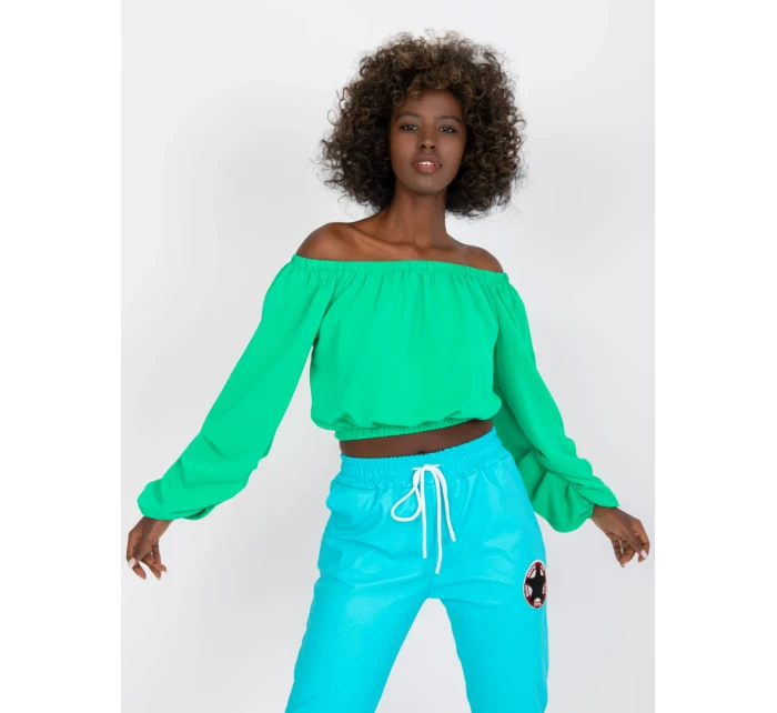 Blúzka DHJ BZ 6816.57 zelená