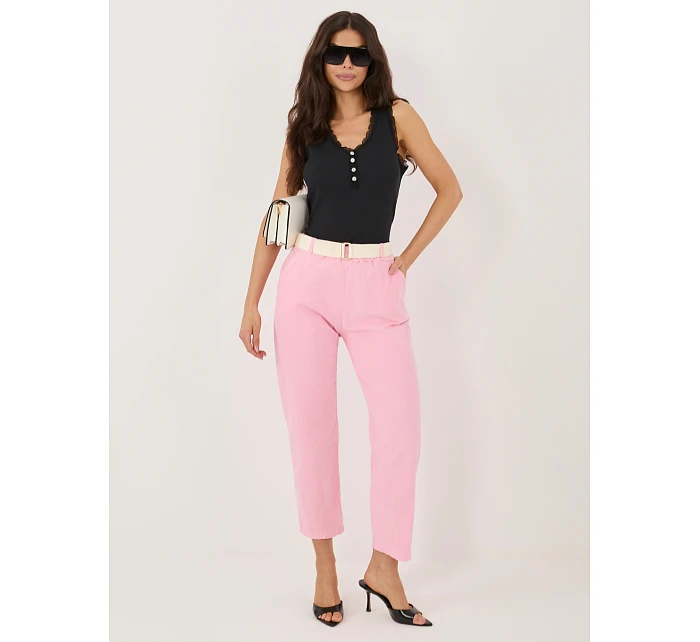 Spodnie IT SP model 22109697 jasny różowy - FPrice