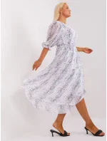 LK SK 509344 šaty.37 biele a čierne LK SK 509344 šaty.37 biele a čierne