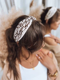 Svetlo béžová dámska čelenka WILD FashionStreet HY0031