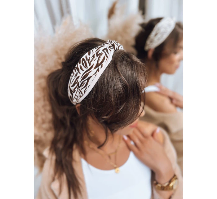 Světle béžová dámská čelenka WILD Dstreet model 21969247 - FashionStreet