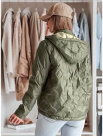 Dámská přechodná bunda zelená Dstreet model 21986728 - FashionStreet