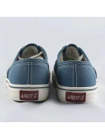 Světle modré dámské šněrovací tenisky model 17121554 - ANDY-Z