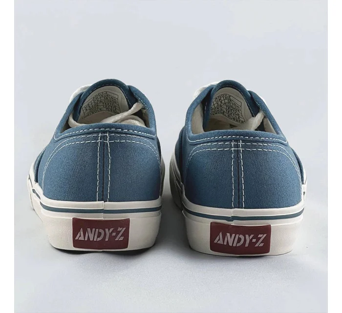Světle modré dámské šněrovací tenisky model 17121554 - ANDY-Z