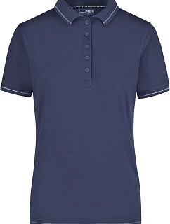 JN Dámské žerzejové elastické polo 02.0 navy/white model 22487122 - Daiber