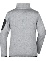 JN Dámská pletená fleecová bunda 02.0 light grey model 22489367 - Daiber JN Dámská pletená fleecová bunda 02.0 light grey model 22489367 - Daiber