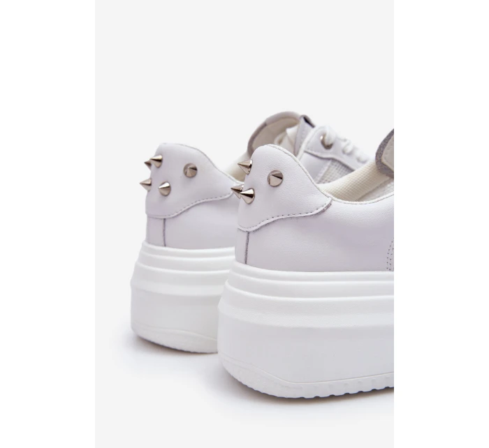 Dámské klasické sportovní boty model 21611259 Bíle - Goe