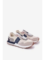 Semišové Pánské Tenisky Na Platformě Big Star model 21690845 HiPoly System Šedé - Big Star Shoes