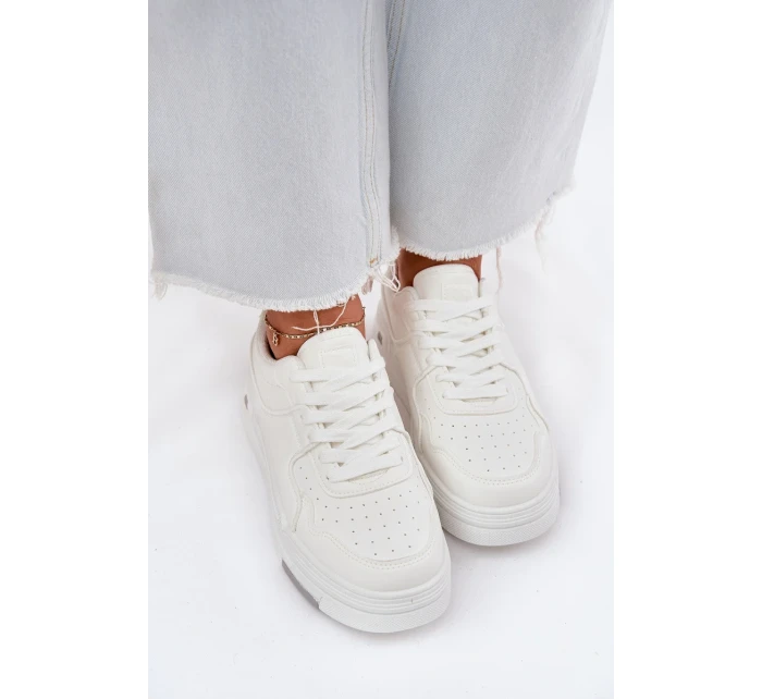 Dámské nízké tenisky Big Star – bílé | HI-POLY SYSTEM Dámské nízké tenisky Big Star – bílé | HI-POLY SYSTEM