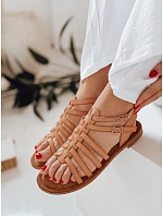 Dámske sandále IRALIE ZY0943 béžové – FashionStreet