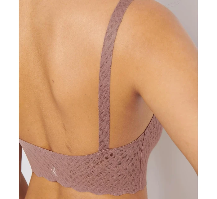 ZERO Feel Bliss Top - BROWN - hnedá 1141 - SLOGGI